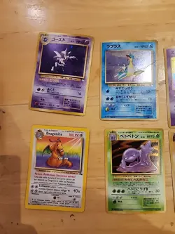 Lot Of 56 Foreign Language Pokemon Cards Fossil 6 Rares. S22 - Image 3