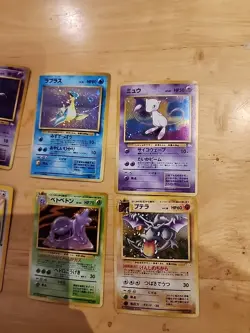 Lot Of 56 Foreign Language Pokemon Cards Fossil 6 Rares. S22 - Image 4