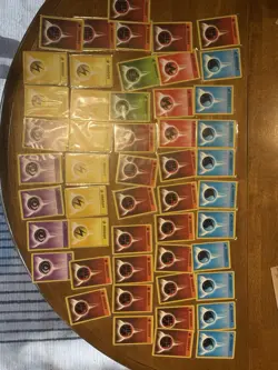 Vintage Pokemon Card Lot Shadowless Energy Lot - Image 1