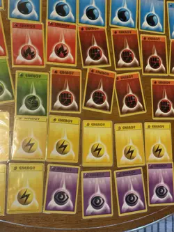 Vintage Pokemon Card Lot Shadowless Energy Lot - Image 3