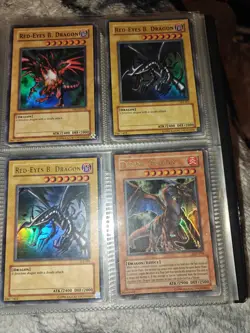Mixed Binder Of Vintage Yu-Gi-Oh Cards 56 Total - Image 2