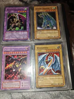 Mixed Binder Of Vintage Yu-Gi-Oh Cards 56 Total - Image 3