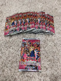 EMPTY Yugioh Magician's Force 1st Edition Pack Wrapper (No Cards!) - Image 4