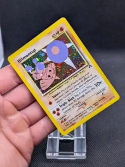 Pokemon Card Hitmontop 3/75 Holo Rare Neo Discovery WOTC NM/M - Image 2