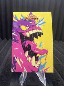 Gengar - Cracked Ice Holo - Halloween Card Database 2025 - Pokemon - Image 1