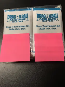 Dragon Ball Super Card Game Masters Store Tournament Kit 2024 Oct-Dec x8 Sealed - Image 1