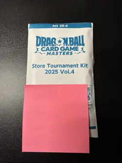 Dragon Ball Super Card Game Masters - Store Tournament Kit 2025 Vol 4 - Sealed - Image 1
