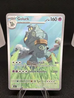 Golurk Black Bolt Illustration Rare Holo Card 123/86 Mint/Near Mint Condition - Image 1