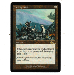 Scrapheap Urza's Legacy Magic The Gathering MTG Card - Image 1