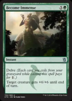 Become Immense -Foil Light Play MTG Khans of Tarkir - Image 1
