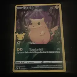 Pikachu 5/25, NM Full Art Holo, Pokemon Celebrations 25th Anniversary TCG Card - Image 1