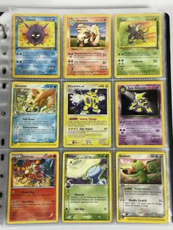 Pokemon Card Collection VTG Binder Holo Rare 1st WoTC Electivire Dark Alakazam - Image 1