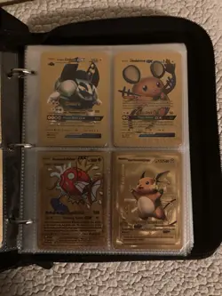 LOT OF 8 GOLD FOIL POKEMON CARDS + 2 TRAINER CARDS - COLLECTORS BUNDLE - Image 2