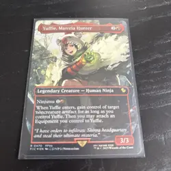 Yuffie, Materia Hunter (Borderless) (Chocobo Track Foil) Final Fantasy Foil - Image 1