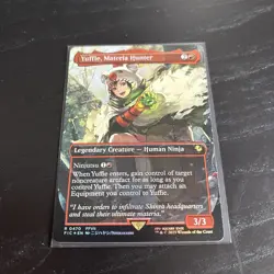 Yuffie, Materia Hunter (Borderless) (Chocobo Track Foil) Final Fantasy Foil - Image 3