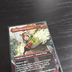 Yuffie, Materia Hunter (Borderless) (Chocobo Track Foil) Final Fantasy Foil - Image 4