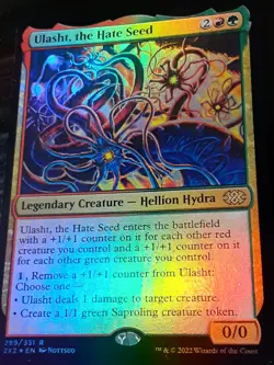 Ulasht the Hate Seed FOIL , Double Masters 2022 , NM , MTG, FREE SHIPPING - Image 2