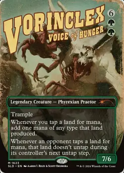 1x Vorinclex, Voice of Hunger (1623) - Foil NM-Mint, English Secret Lair MTG Mag - Image 1