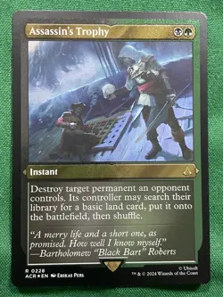 Assassin's Trophy (Foil Etched) Universes Beyond: Assassin's Creed Foil - Image 1