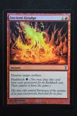 Magic The Gathering MTG ANCIENT GRUDGE FOIL Time Spiral - Image 1