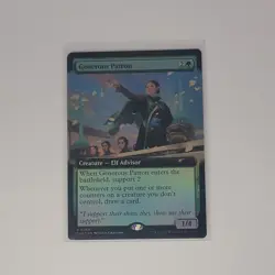 Generous Patron, Extended Art, Rainbow FOIL, NM, MTG Magic, Secret Lair, # 768 - Image 1