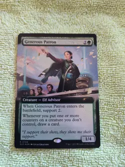 Generous Patron (Extended Art) Secret Lair Drop Series Foil - Image 1