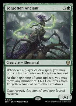 1x Forgotten Ancient NM Eng MTG - Bloomburrow Commander - Image 1