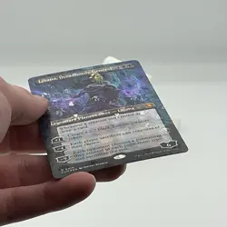 MTG [NM] Liliana, Dreadhorde General - Borderless Mana Foil FDN 0419 - Image 3