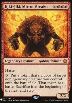 MTG Magic the Gathering Kiki-Jiki, Mirror Breaker (991/1703) Mystery Booster LP - Image 1