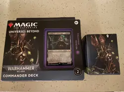 Magic The Gathering: Warhammer 40K Necron Dynasties Commander Deck - Image 1