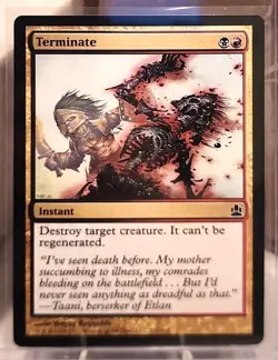 MtG Terminate Commander 2011 Regular NM - Image 1