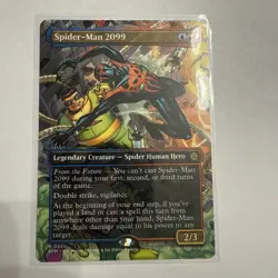 MTG - Spider-Man 2099 (0205) (Borderless) Marvel's Spider-Man Regular NM - Image 1