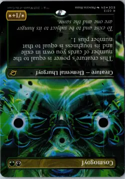 Cosmogoyf (Borderless) Foil R Edge of Eternities 313 NM - Image 1