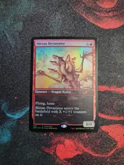 Magic The Gathering MTG Shivan Devastator Game Day Promo - Image 1