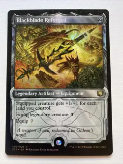 Blackblade Reforged Signature Spellbook: Gideon Regular - MTG - Foil - NM - Image 1