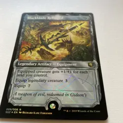 Blackblade Reforged Signature Spellbook: Gideon Regular - MTG - Foil - NM - Image 3
