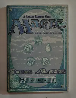 Magic The Gathering 1995 Ice Age Rulebook from Starter Deck *ES - Image 1