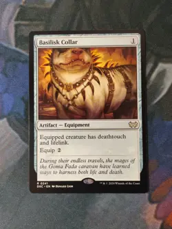 Basilisk Collar | 7% Off 2+ | Duskmourn | NM | MTG - Image 1