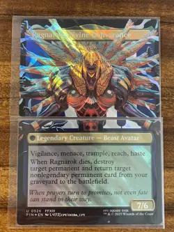 MTG✨FANG & VANILLE L'CIE Borderless SURGE FOIL Set✨FINAL FANTASY FFXIII MINT - Image 2
