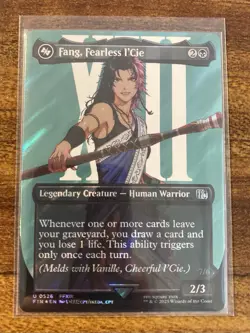 MTG✨FANG & VANILLE L'CIE Borderless SURGE FOIL Set✨FINAL FANTASY FFXIII MINT - Image 3