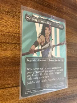 MTG✨FANG & VANILLE L'CIE Borderless SURGE FOIL Set✨FINAL FANTASY FFXIII MINT - Image 4