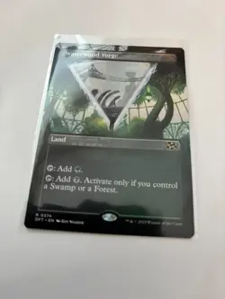 Wastewood Verge (Borderless) Aetherdrift Regular Land Rare 0374 - Image 1