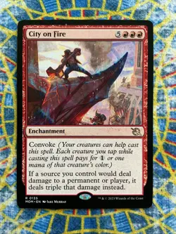 City on Fire March of the Machine Regular - Image 1