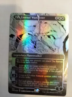 The Eternal Wanderer (Borderless) Phyrexia: All Will Be One Foil - Image 1