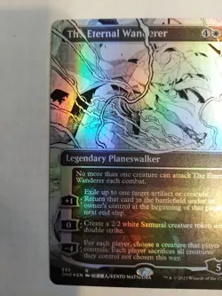 The Eternal Wanderer (Borderless) Phyrexia: All Will Be One Foil - Image 2