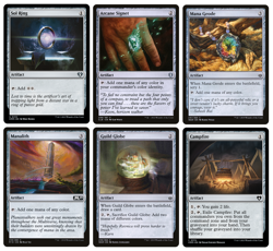 MTG - 6 x Different Mana Rock Artifacts - for Commander deck builds - M/NM - Image 1