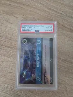 Disney Lorcana Ariel's Grotto Enchanted PSA 10 Gem Mint - Image 1