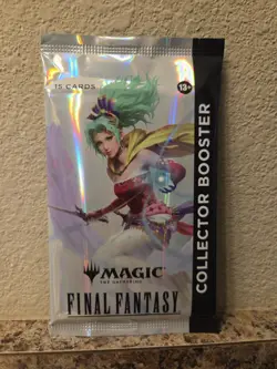 Magic: The Gathering Final Fantasy MTG Collector Booster 1 Pack - Image 1