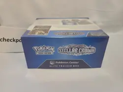 NEW Pokemon Center Stellar Crown Elite Trainer Box ETB TCG FACTORY SEALED! - Image 5