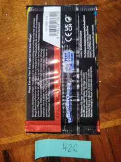 22.56g (Heavy for Lot) Mega Evolution Pokemon Booster Pack - Sealed #426 - Image 2